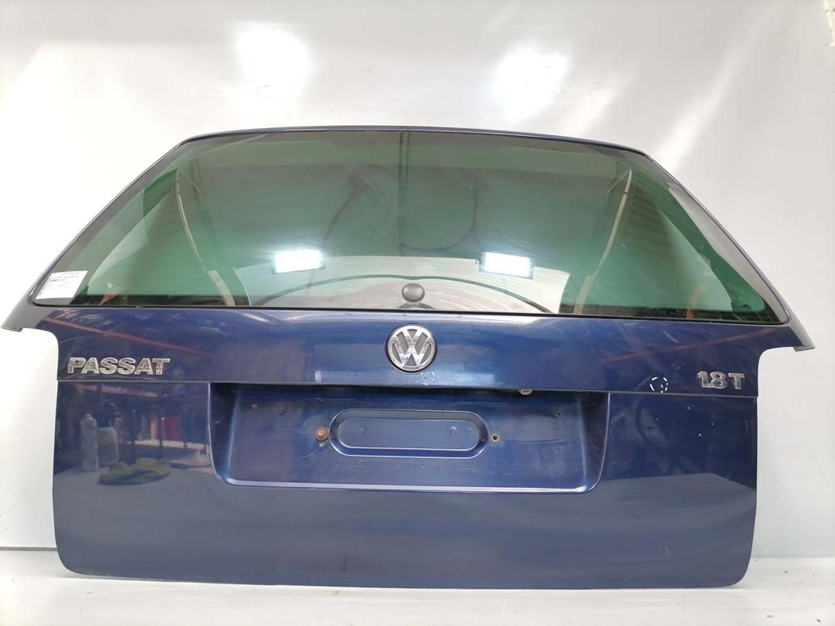 VW Passat 3BG original Heckklappe mit Heckscheibe LB5N Indigoblau Kombi Bj.2002